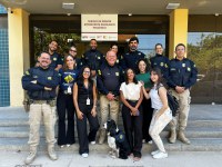 PRF visita GAC-PE e é homenageada em festa temática