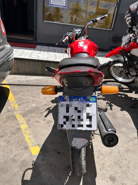PRF apreende moto com sinais de adulteração em São José do Belmonte