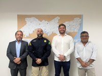 PRF e administração da Ilha de Fernando de Noronha discutem convênio para ações de fiscalização e educação no trânsito