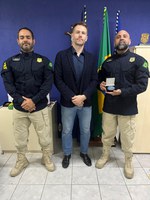 PRF-PE recebe Oficial de Ligação da França para intercâmbio de conhecimentos operacionais