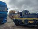 PRF flagra nove veículos desrespeitando restrição de tráfego no Agreste