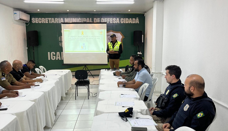 PRF participa de reunião sobre o Maio Amarelo em Igarassu