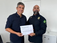 PRF realiza visita institucional à Secretaria de Ordem Pública e Segurança do Recife