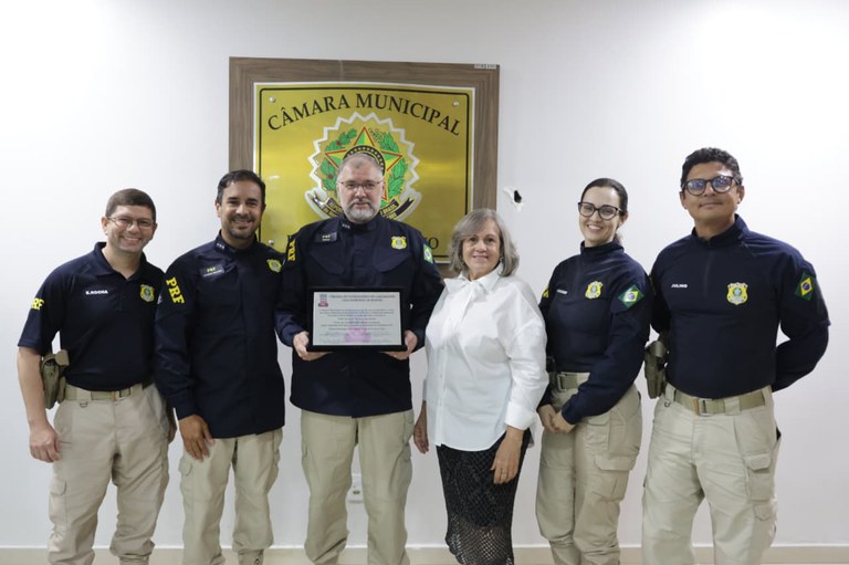 Chefe da Delegacia da PRF em Garanhuns recebe Título de Cidadão Garanhuense