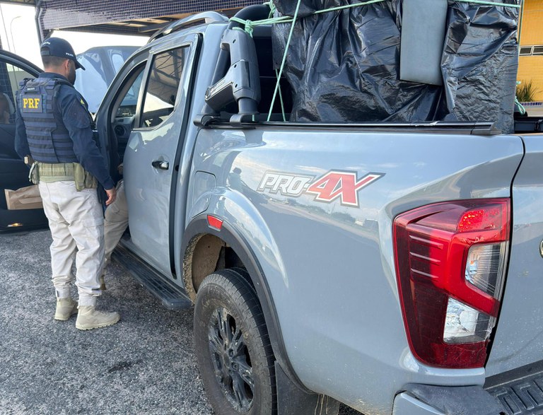 Homem é detido em Petrolina com caminhonete furtada em São Paulo