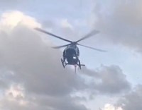 Motorista é socorrido de helicóptero após ficar preso às ferragens de caminhonete em Ipojuca