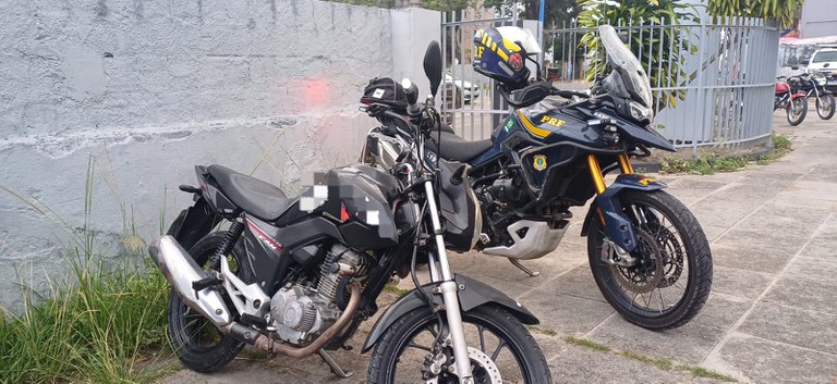 PRF detém homem com moto adulterada em Igarassu