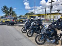 PRF localiza motocicleta roubada durante ronda na BR-101, no Recife (PE)