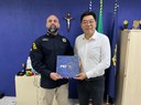 PRF recebe visita do presidente da Associação da Comunidade Chinesa do Recife