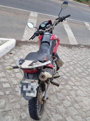 Motocicleta recuperada