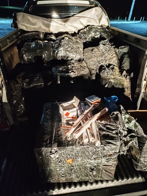Carga de explosivos recuperada