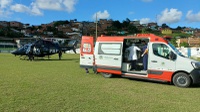 PRF e SAMU Recife realizam resgate aeromédico de vítima de TCE em Macaparana