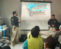 PRF realiza palestra do Maio Amarelo em empresa de Ipubi