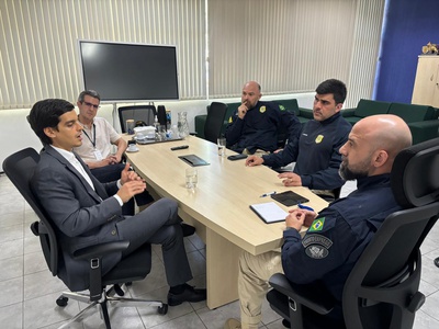 PRF recebe visita do Procurador-chefe do MPF no Recife