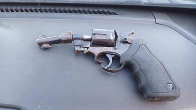 Revolver apreendido