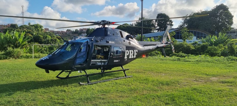 Idosa de 81 anos é transportada de helicóptero pela PRF e SAMU no Cabo de Santo Agostinho