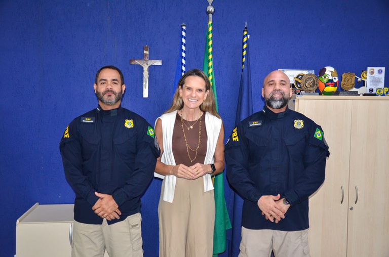 PRF recebe visita da Secretária de Esportes do Governo de Pernambuco