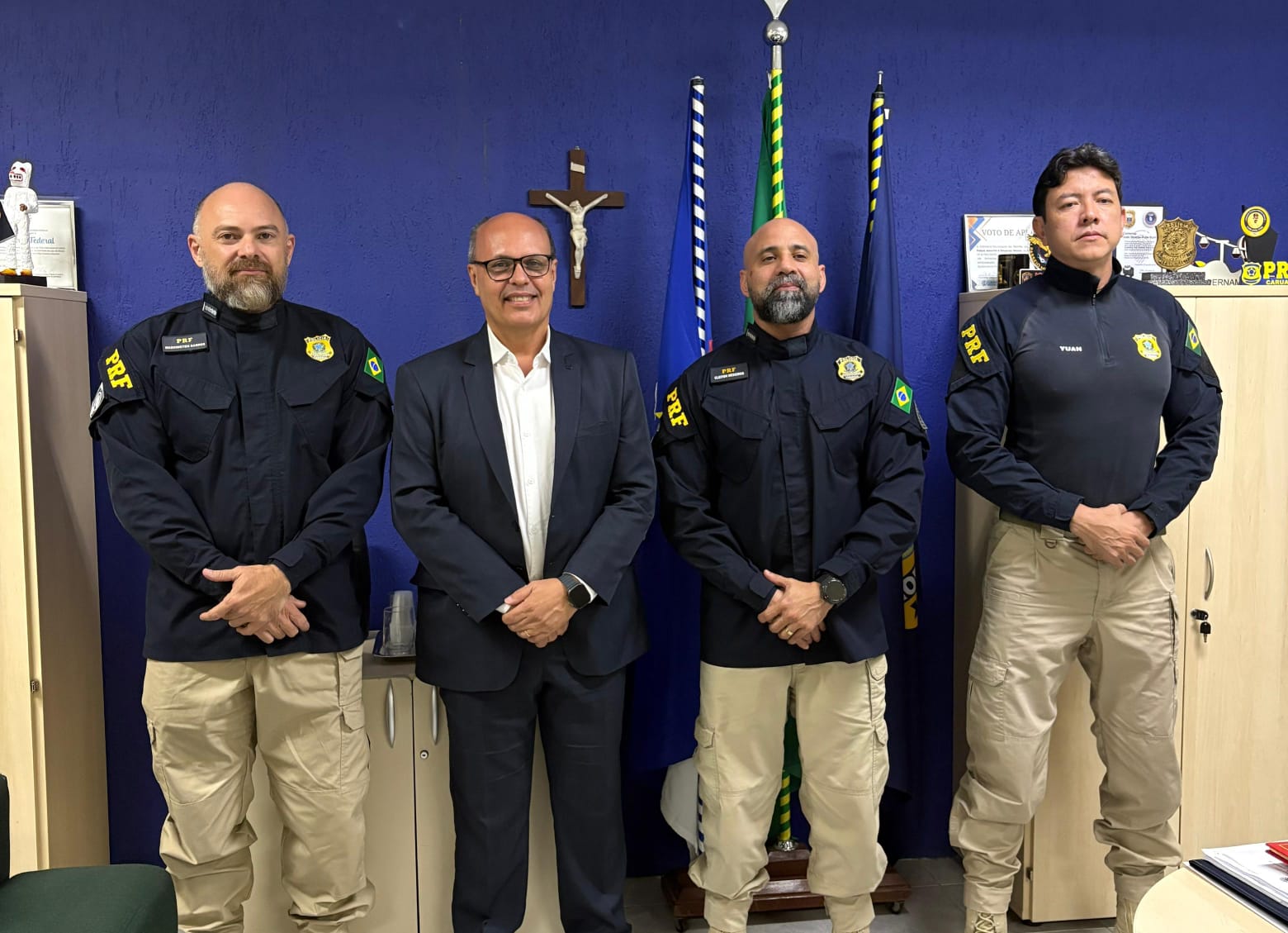PRF recebe visita institucional do Procon no Recife
