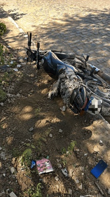 Motocicleta recuperada