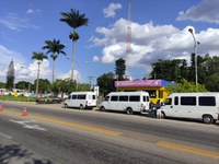 PRF e EPTI recolhem dez vans por transporte irregular de passageiros em Garanhuns