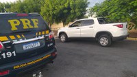 PRF e PM recuperam em Juazeiro carro roubado de locadora de Salgueiro
