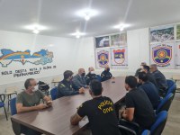 PRF participa de reunião com forças estaduais de segurança em Pernambuco