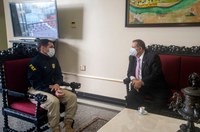 Superintendente da PRF realiza visita ao presidente do TJPE