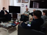 PRF recebe visita do Adido Militar de Israel em Pernambuco