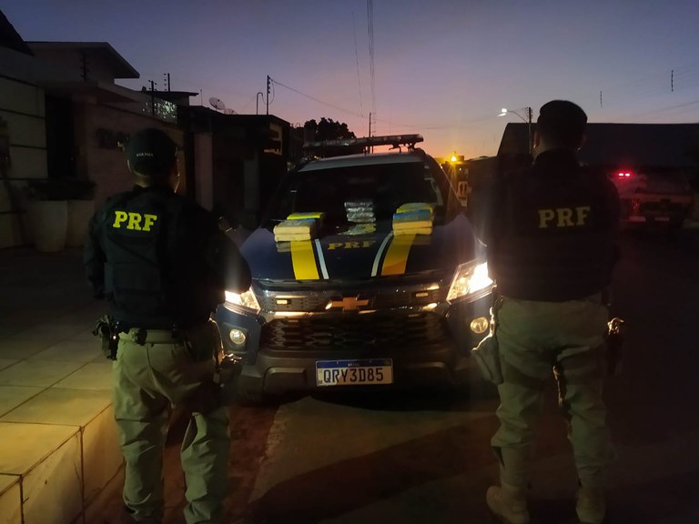 Amostra da droga apreendida