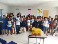 PRF realiza ação educativa em escola pública de Picos (PI)