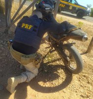Motociclista é preso por receptação em Nazaré do Piauí.