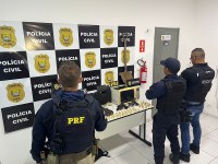 Em ação conjunta, PRF, PC, PM e GCM apreendem drogas, armas de fogo e munições em Teresina (PI)