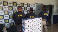 Combate ao descaminho: PRF apreende carregamento ilegal com 140 produtos eletrônicos em Floriano (PI)