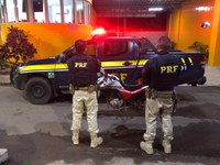 Motocicleta roubada há menos de um mês é recuperada pela PRF em Floriano (PI)