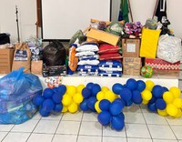 PRF conclui hoje a Campanha Policiais contra o Câncer Infantil com arrecadação parcial de mais de 700 kg de leite em pó e mais de 800  brinquedos