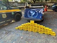 PRF no Piauí apreende mais de 62 kg de entorpecentes e uma pessoa é presa