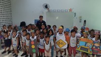 PRF realiza ações educativas para crianças no Piauí