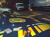 Sob posse de caminhoneiro, 27 comprimidos de rebite são apreendidos pela PRF em Valença do Piauí (PI)