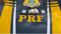 Abordagem da PRF resulta na apreensão de 2,6 kg de ouro, 32 comprimidos de anfetaminas e munições em Picos (PI)