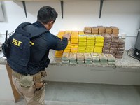 Quase 200 kg de cocaína são apreendidos pela PRF em Teresina (PI)