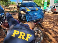 PRF em Gilbués recupera motocicleta que havia sido furtada na BA