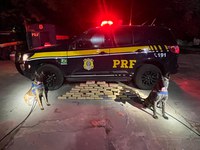 Supermaconha; mais de 53kg da droga são apreendidos pela PRF no Piauí em Timon(MA)