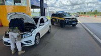 PRF apreende veículo roubado em Teresina (PI); o condutor foi preso em flagrante