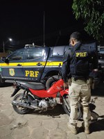 PRF prende homem por Receptação e recupera moto roubada em Alvorada do Gurguéia (PI)
