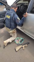 PRF Recupera Fuzil e Munições em Abordagem na BR-343 em Teresina