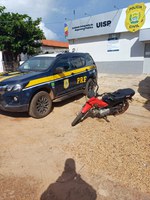 PRF recupera moto com sinais de adulteração em Capitão de Campos/PI