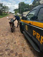 PRF Recupera Motocicleta Roubada em Piracuruca