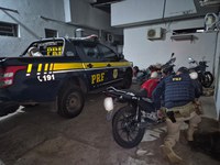 Mais uma motocicleta adulterada é recuperada pela PRF em Teresina
