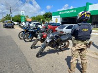 PRF recupera motocicleta e prende condutor que já foi alvo da operação rolezinho