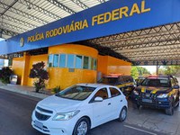 PRF recupera veículo roubado com sinais de adulteração na BR-230 em Floriano/PI